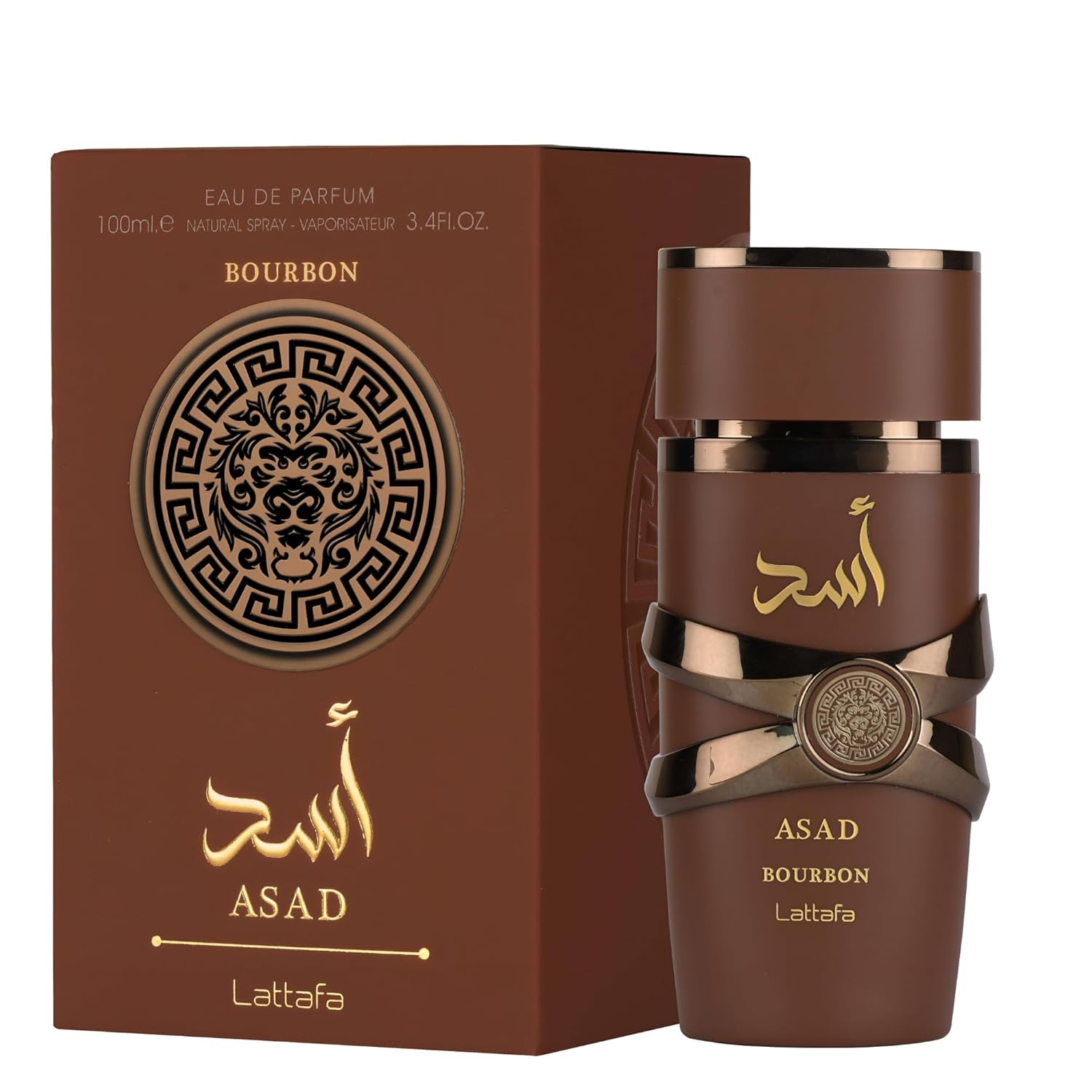LATAFFA ASAD BOURBON UNISEX 3.4 OZ
