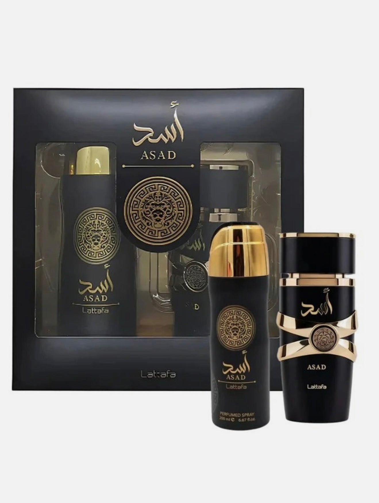 LATTAFA ASAD GIFT SET 100 ml