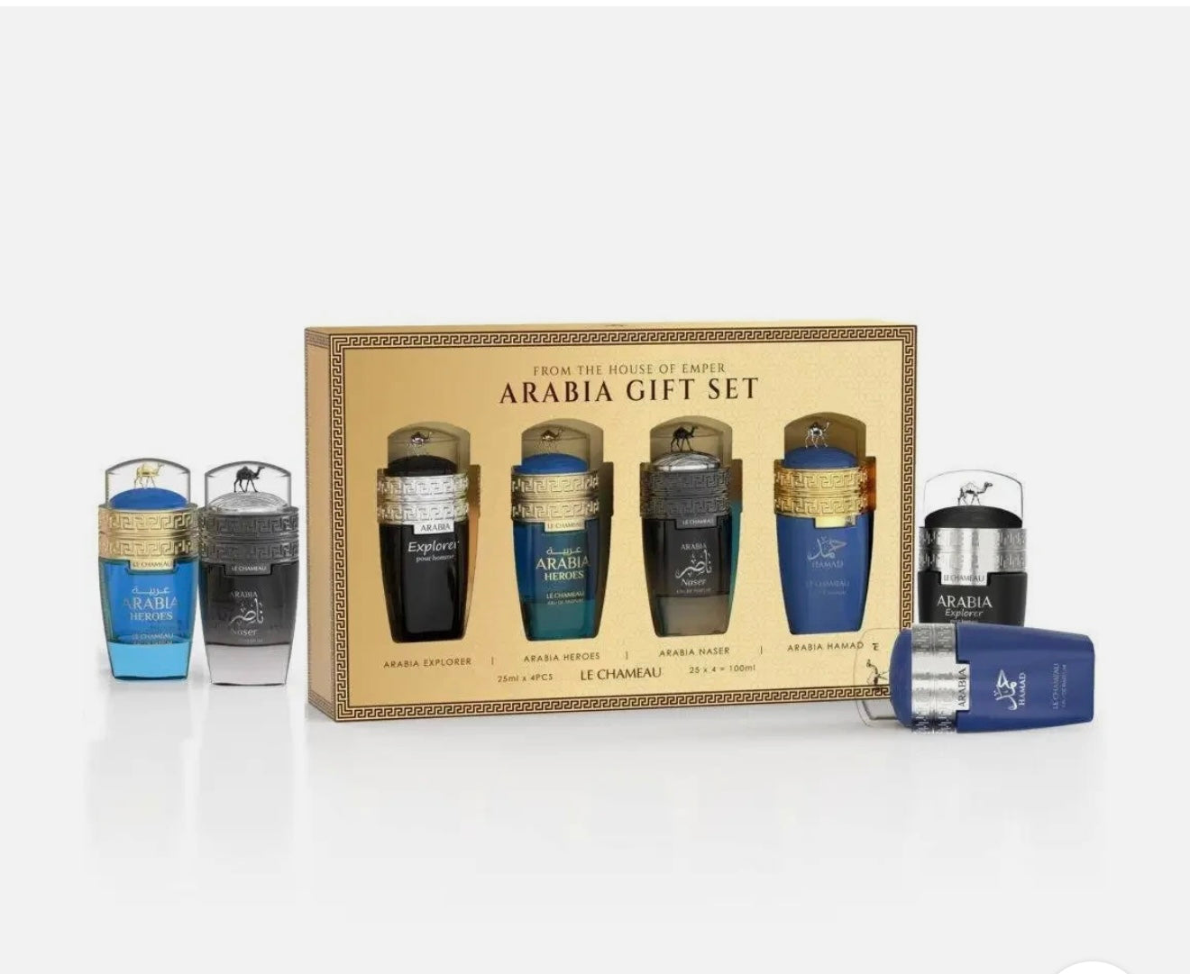 LE CHAMEAU ARABIA MEN GIFT SET MINI X 4