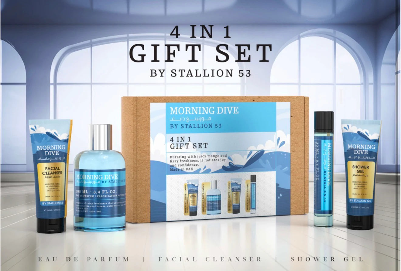 MORNING DIVE BY STALLION 53 4 IN 1 GIFT SET
