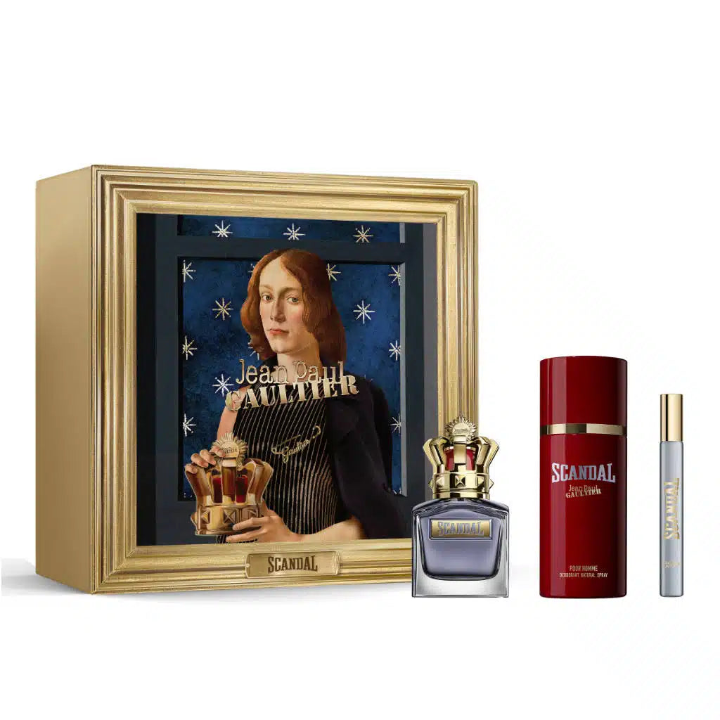 JEAN PAUL GAULTIER SCANDAL GIF SET TRIO 100 ML