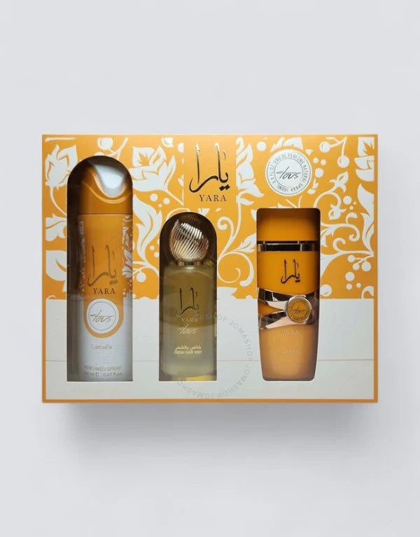LATTAFA YARA TOUS GIFT SET 3.4 OZ: